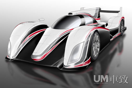 丰田混合动力赛车LMP1
