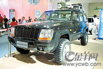 04款JEEP2500停产 05款月底上市售价11.96万