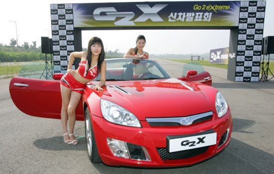 韩国大宇发布双座跑车G2X售4390万韩元起(图)