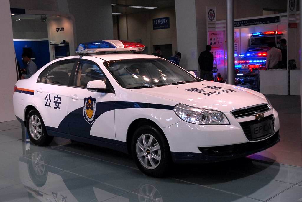 大批先进的警用特种车辆也是第四届中国