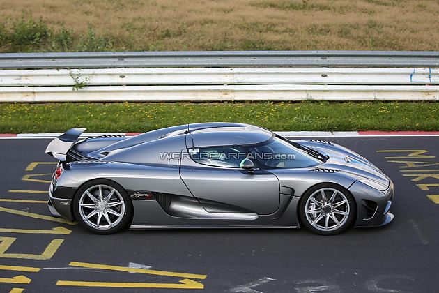 柯尼塞格agera r "测试车"纽北谍照