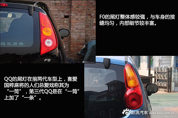 车型相对论 比亚迪F0 VS 奇瑞QQ