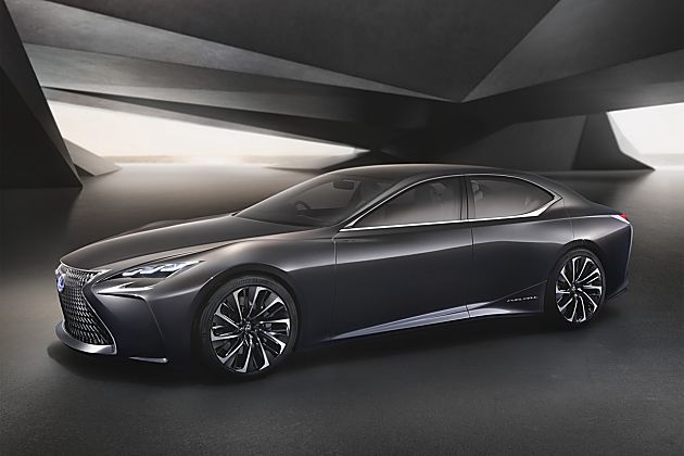 手势控制人机交互 LEXUS雷克萨斯LF-FC概念车