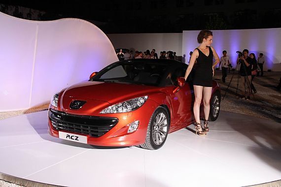 Peugeot RCZ Beijing accept the booking deposit of 10000 yuan map