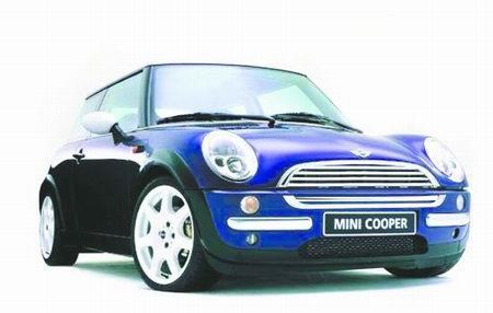 宝马mini款水蓝色 2019款宝马mini-汽车