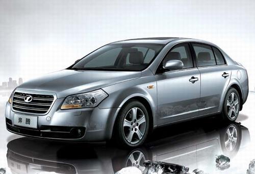 图为2007年第二批c-ncap碰撞测试车型:一汽奔腾轿车