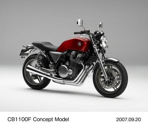 2007东京车展 本田展出4款概念摩托车(组图)