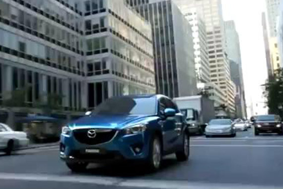 视频：道路实拍 全新2015款马自达CX-5 