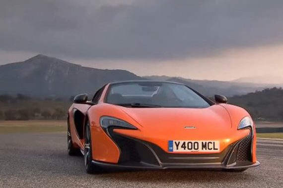 视频：赛道与细节实拍 迈凯轮 650S Spider