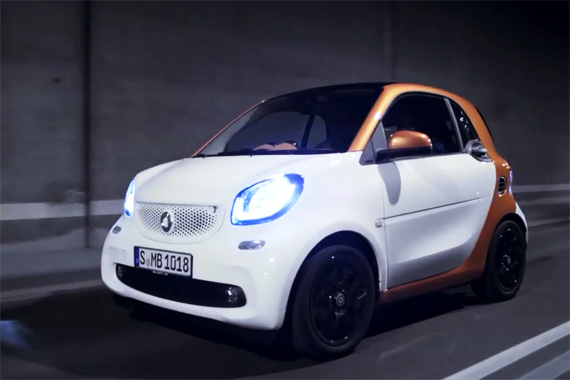 视频：新Smart ForTwo and ForFour官方视频