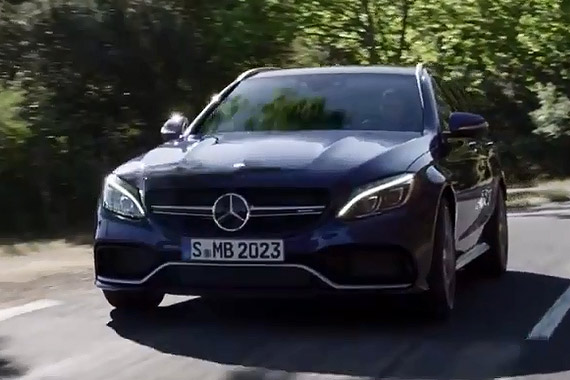 视频：2015款奔驰C63 AMG Estate试驾