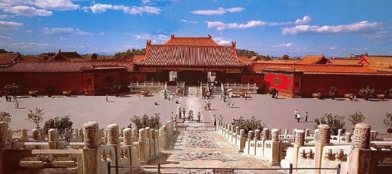 内廷宫殿的大门——乾清门 内廷宫殿的大门——乾清门