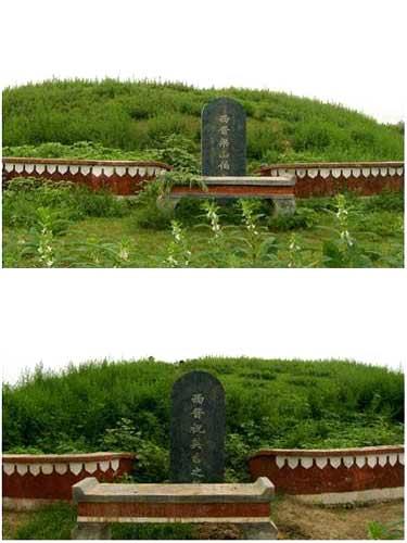在梁祝的家乡,他们是隔路相望而不是扑坟合葬。 在梁祝的家乡,他们是隔路相望而不是扑坟合葬。