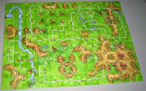 桌游地图店长推荐--Carcassonne卡卡颂