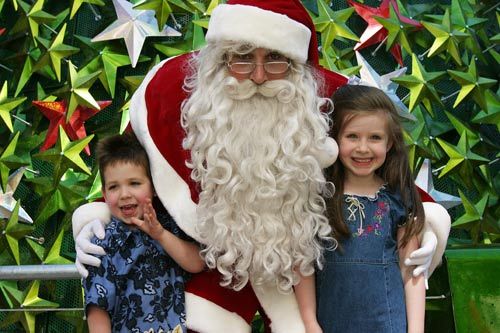 Santa Claus midsummer debut Santa Claus midsummer debut