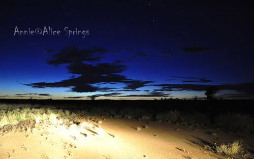 4 a.m. Alice springs of the sky