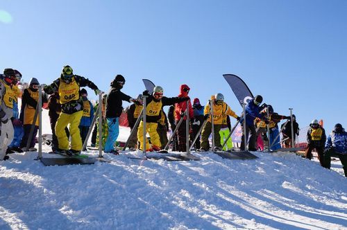 全国大众单板滑雪系列挑战赛开战