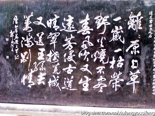 白居易的《赋得古原草送别》