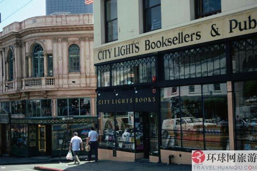 The United States of America, San Francisco, City Lights Bookstore