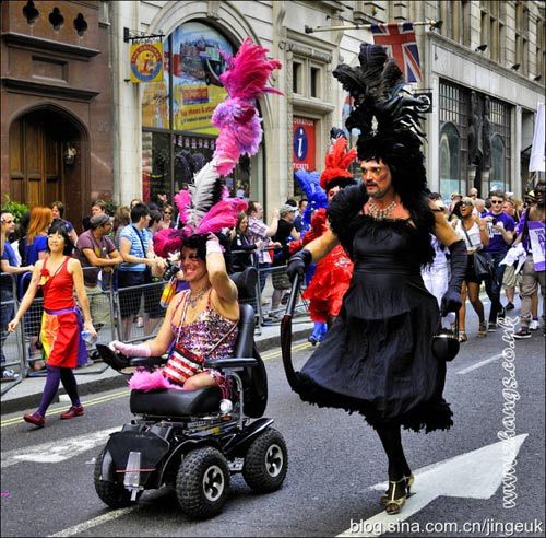 The main street through downtown parade