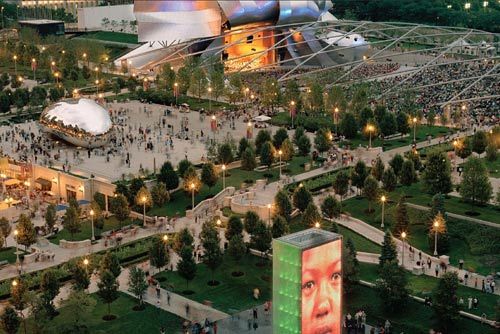 Sina travel picture: Chicago Millennium Park