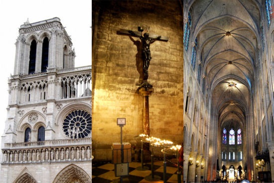 巴黎圣母院随着雨果的笔尖流动，这座冰冷的石头宗教建筑被赋予了火热的、耐人寻味的深刻内涵