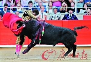 The Spanish bullfight