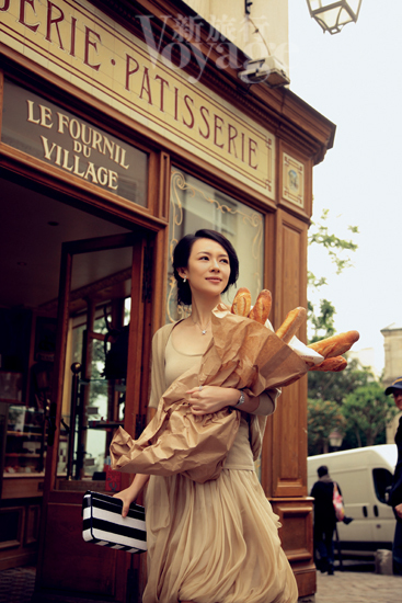 Zhang Ziyi's appointment in Paris