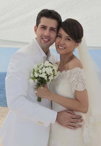 Gigi Leung and Spanish husband