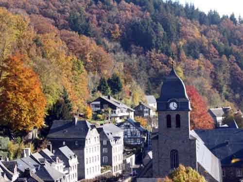 Lost in the charming scenery of Monschau