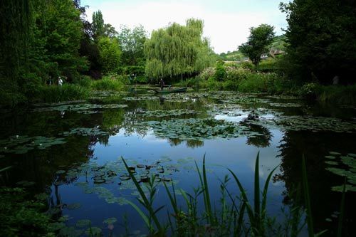 Man-made lake