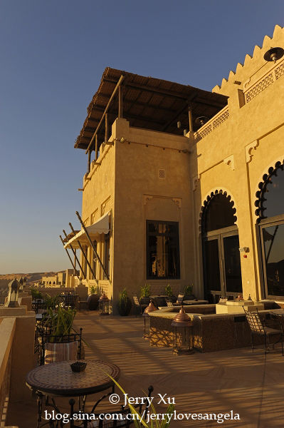 阿布扎比沙漠里的中东风情豪华酒店