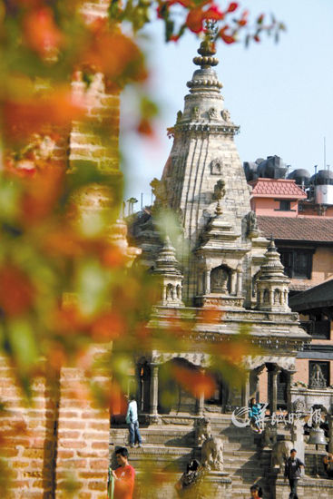 A corner of the ancient city of Bhaktapur