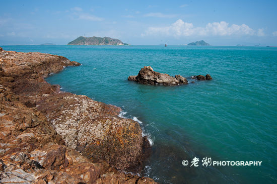 Shenzhen Dapeng Peninsula beach was named one of China's eight most beautiful coast