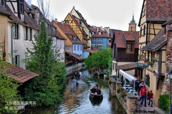 The French town of Colmar