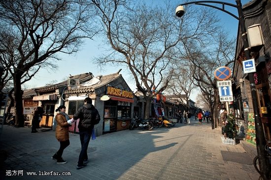 Nanluogu Lane aspect between tradition and fashion meet Li Shuangxi photography