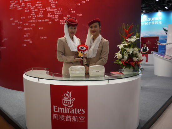 多家航空公司亮相2013北京国际旅游博览会