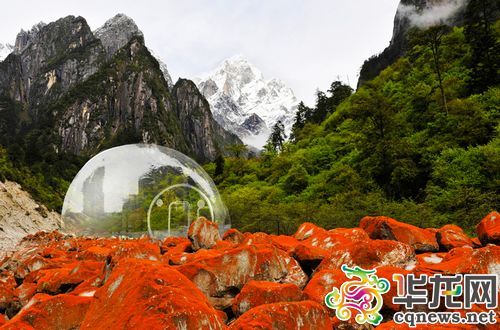 国内首家气泡酒店7月建成 到燕子沟尝新鲜