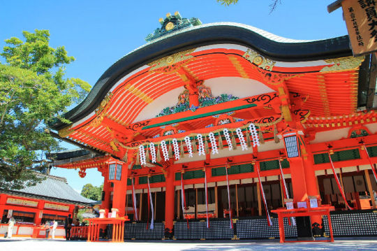 千本鸟居:日本风情建筑的唯美印象