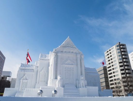 札幌冰雪节图片
