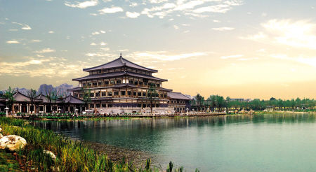 感悟大唐遗韵 游曲江池遗址公园