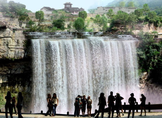 山西锡崖沟 独一无二的绝壁险村