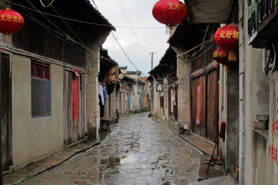 组图:皖南见闻倾述历史的宣城水东老街_新浪旅