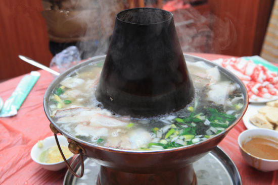 乐享吉林雾凇岛乌拉满族火锅