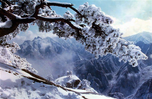 冬季登顶华山旅游攻略 翻越千尺潼