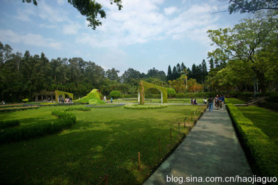 台湾乡情游 台北士林官邸公园