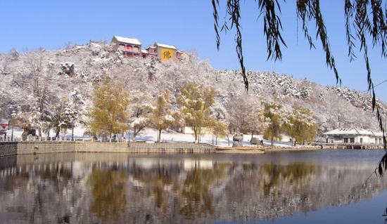 吉林北山 冰天雪地里的火车