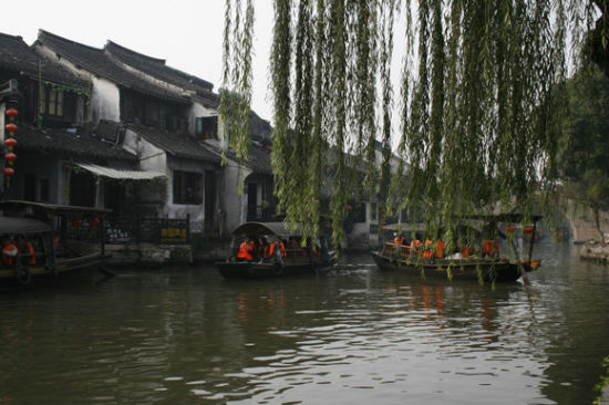 嘉善县西塘古镇景区图片