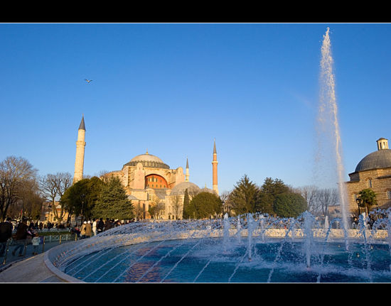 土耳其·从蓝色清真寺到圣索菲亚大教堂：蓝色清真寺