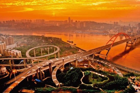 重庆弯道最字榜 城市里最具特色的十八弯_新浪旅游_新浪网